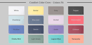 Lake Life Comfort Colors Crew - Limeberry Designs