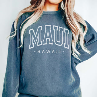 Maui Hawaii Comfort Colors Crew - Limeberry Designs