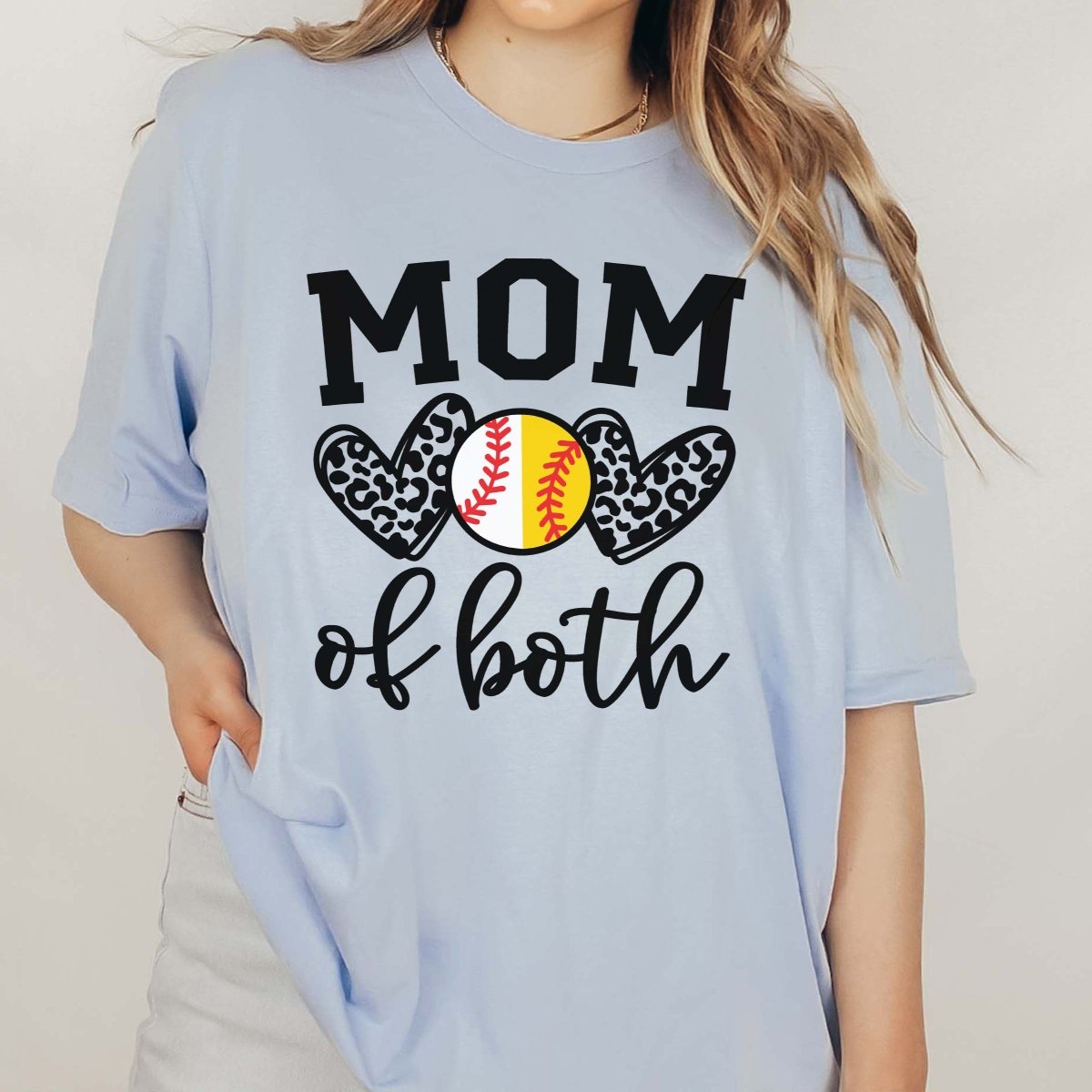 Mom of Both Tee - Limeberry Designs