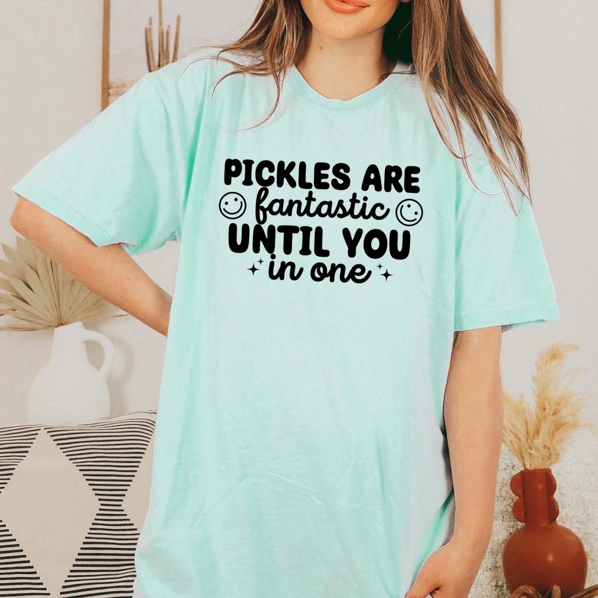 Pickles Are Fantastic Bella Graphic Tee - Limeberry Designs