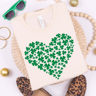 Shamrock Heart Tee - Limeberry Designs