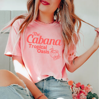 The Cabana Tropical Oasis Tee - Limeberry Designs