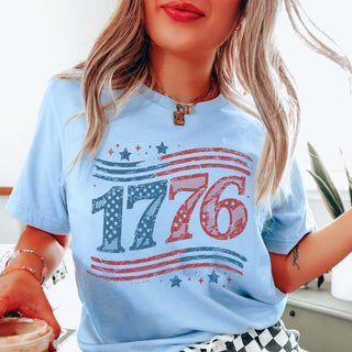 1776 Stars and Stripes Graphic Tee - Limeberry Designs