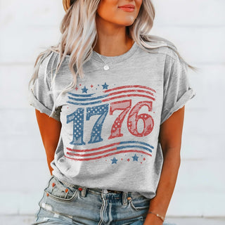 1776 Stars and Stripes Graphic Tee - Limeberry Designs