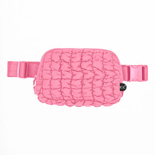 CC Quilted Puffer Belt Bag