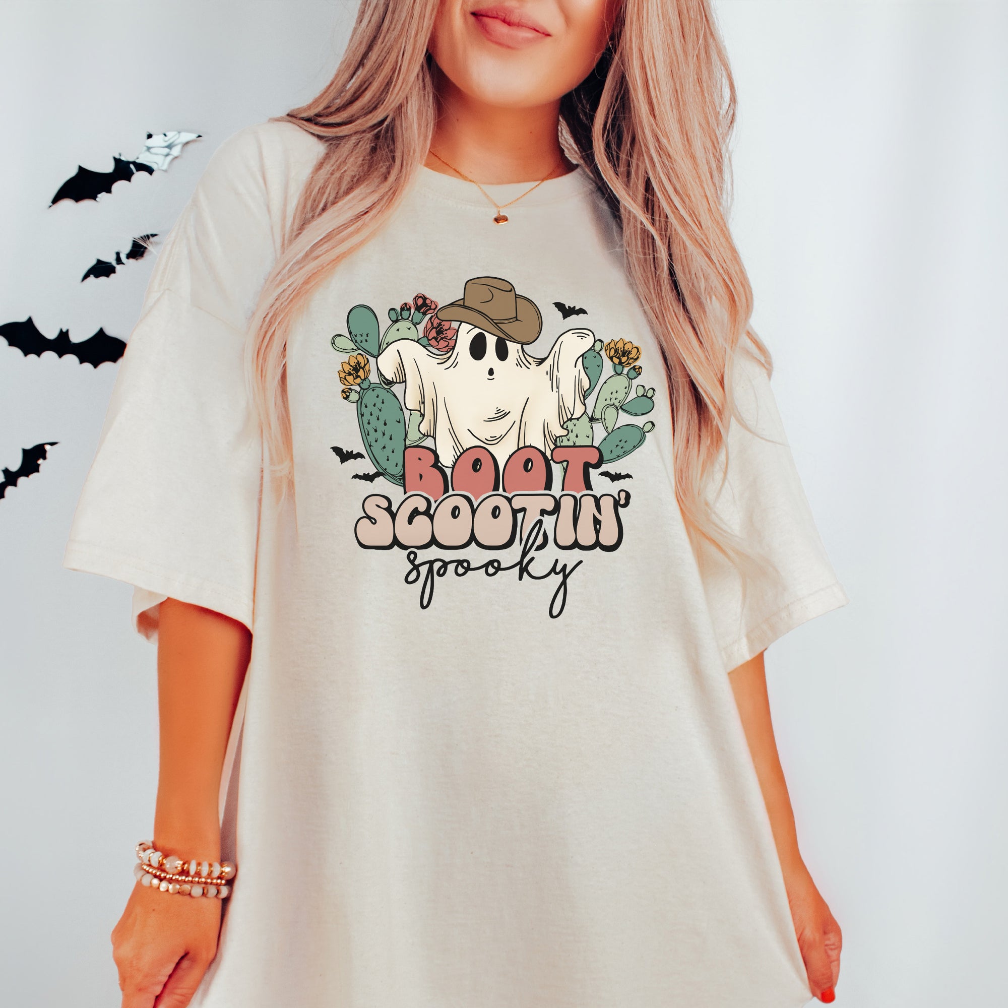 Boot Scootin' Spooky Comfort Colors Tee - Limeberry Designs