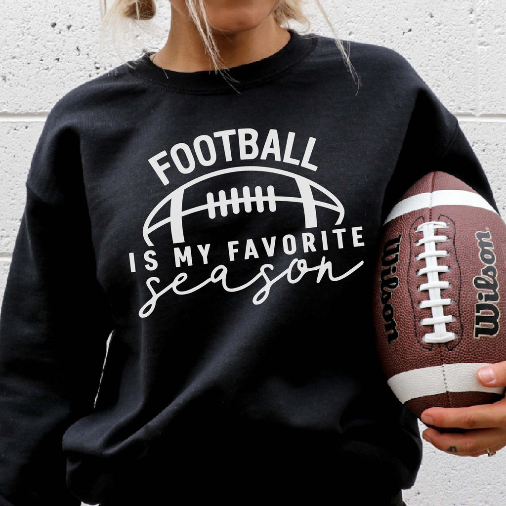 Football is my Favorite Season Funny American Football Zip Hoodie