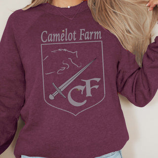 Camelot Farms Grey Crest Bella Sweatshirt