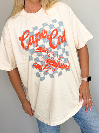 Cape Cod Lobster Comfort Color Graphic Tee