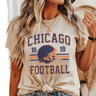 Chicago Football Bella Graphic Tee