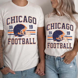 Chicago Football Bella Graphic Tee