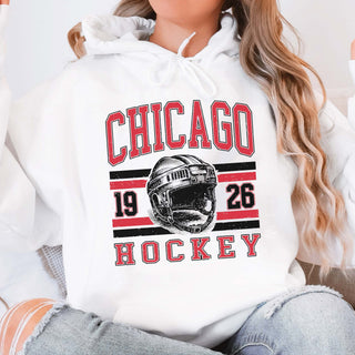 Vintage Chicago Hockey Graphic Hoodie