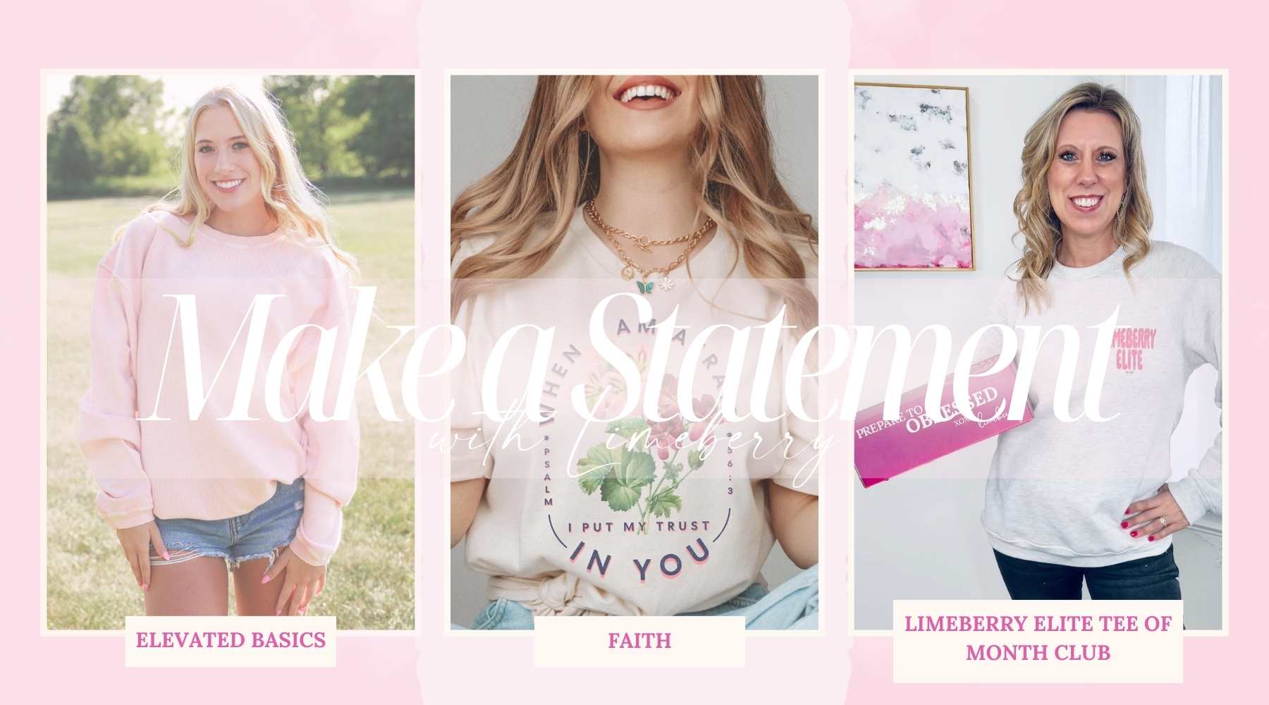 make a statement with Limeberry