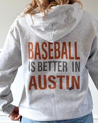 Custom Baseball Is Better Hoodie With Front And Back Design
