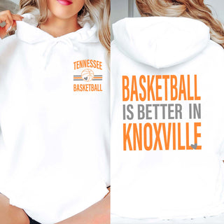 Custom Basketball Is Better Hoodie With Front And Back Design
