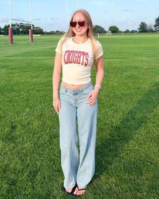 Custom Polka Dot Game Day Baby Tee