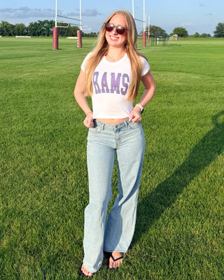 Custom Varsity Game Day Baby Tee