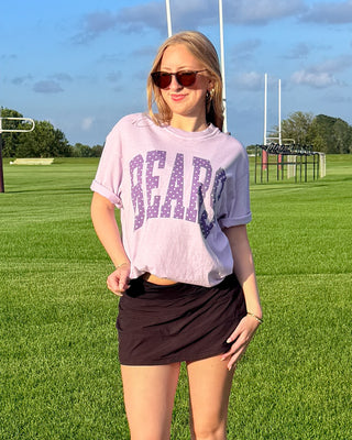 Custom Varsity Team Polka Dots Comfort Color Graphic Tee