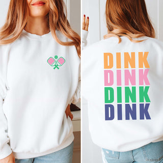 Dink Dink Dink Front & Back Graphic Sweatshirt