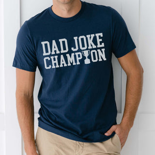 Dad Joke Champion Graphic Tee - Limeberry Designs