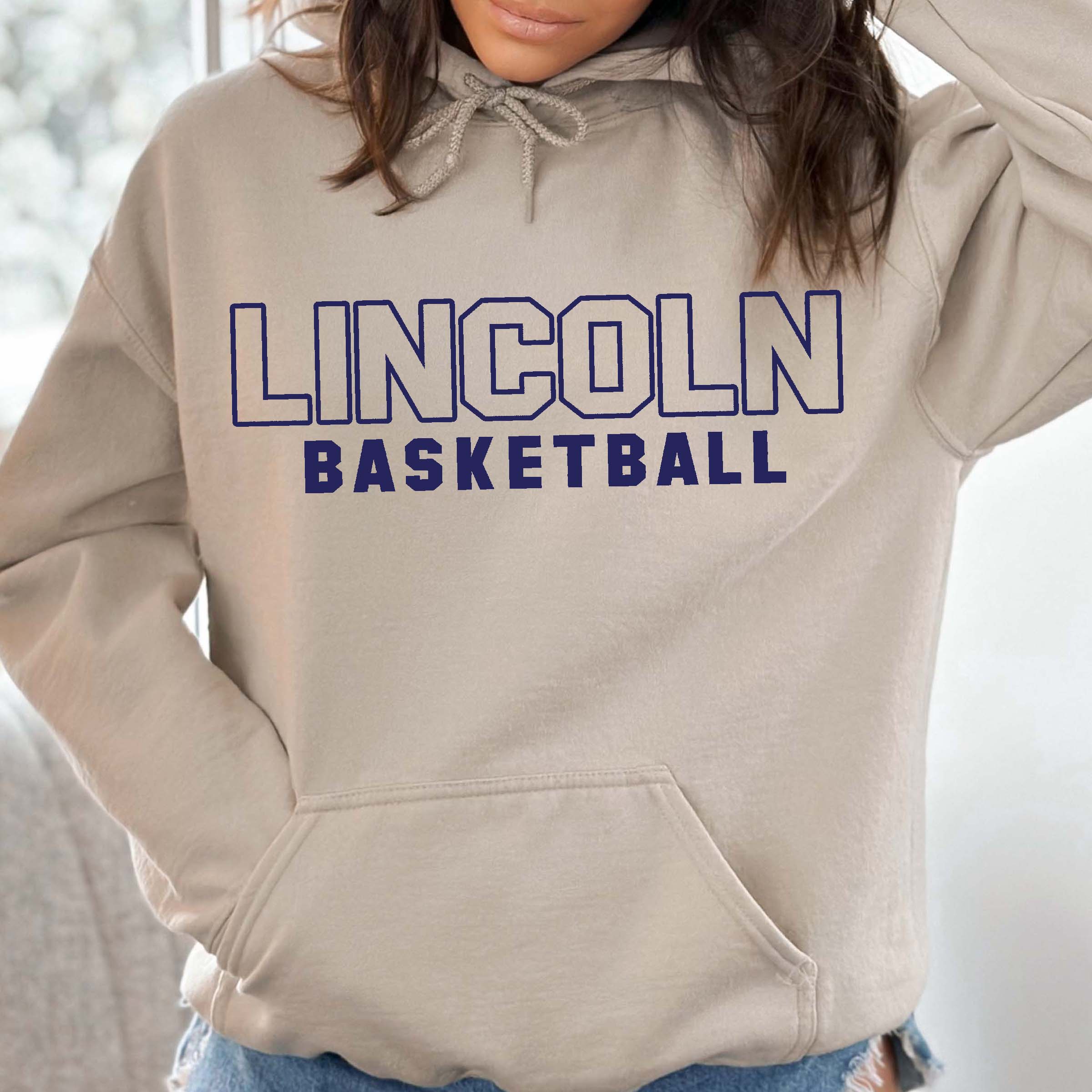 Custom Team Front and Back Personalized Hoodie - Main Image