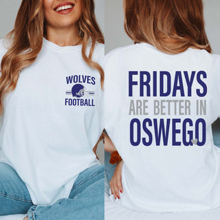 Oswego East Fridays Are Better Comfort Colors Tee