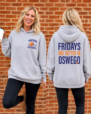 Oswego Panthers Fridays Are Better Premium Hoodie