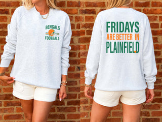 Plainfield East Bengals Fridays Are Better Premium Sweatshirt