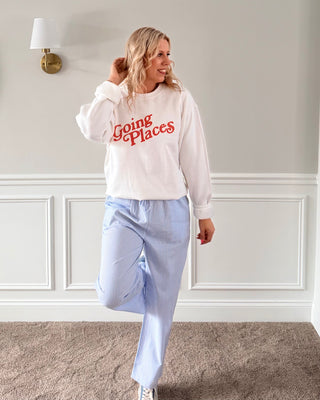 Going Places Graphic Sweatshirt