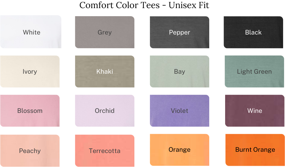 Witchy Things Comfort Colors Tee - Limeberry Designs