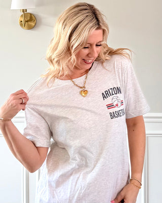 Custom Basketball Is Better Bella Graphic Tee With Front And Back Design