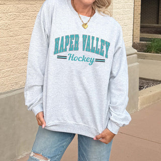 Naper Valley Hockey Stripes Sweatshirt - Naper Valley Hockey