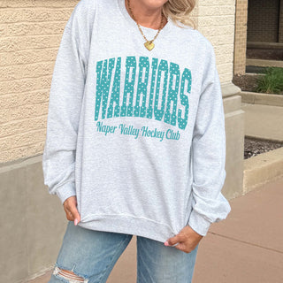 Warriors Polka Dots Sweatshirt - Naper Valley Hockey