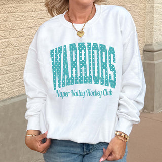 Warriors Polka Dots Sweatshirt - Naper Valley Hockey