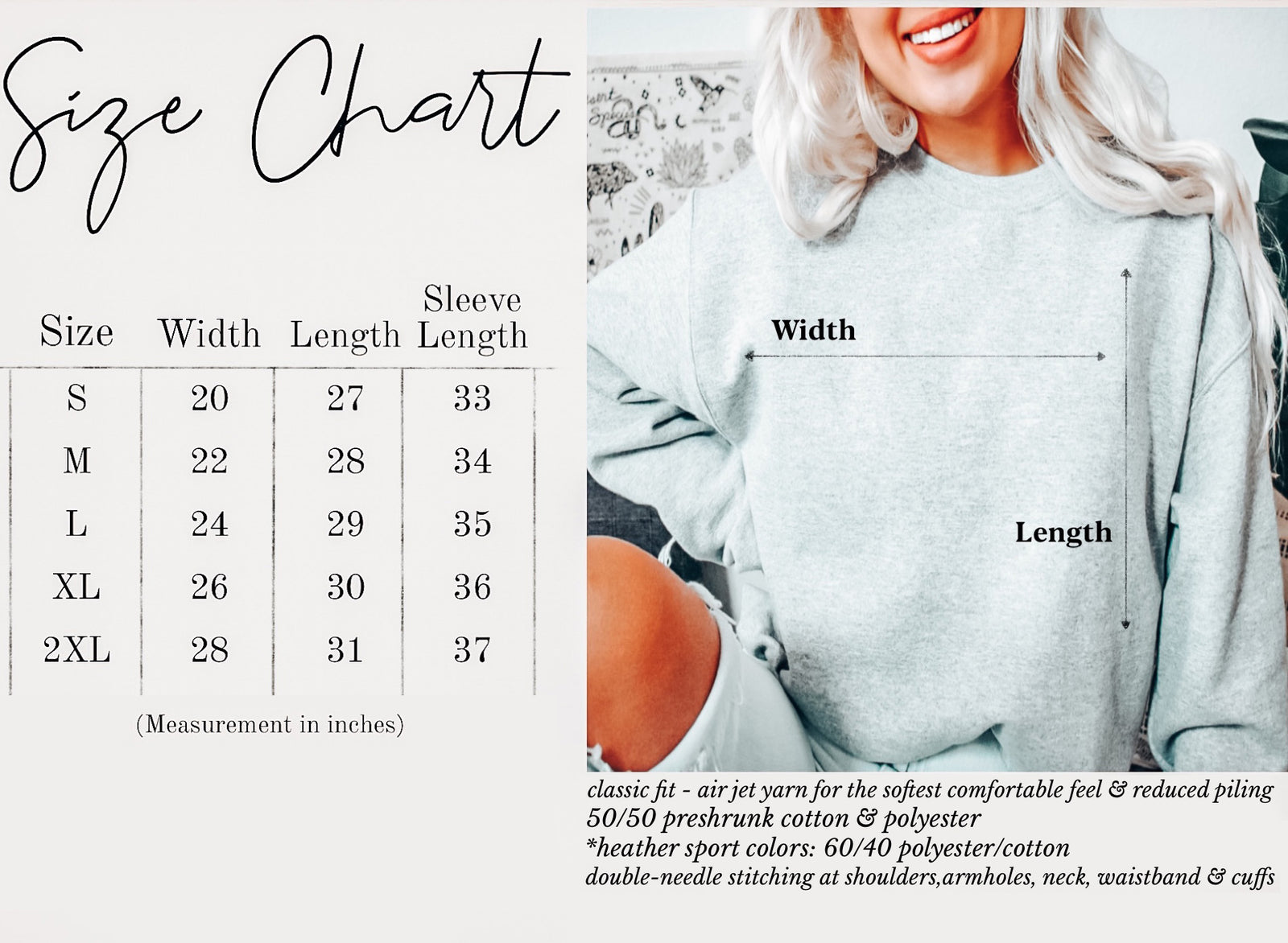 Sizing Charts - Limeberry Designs
