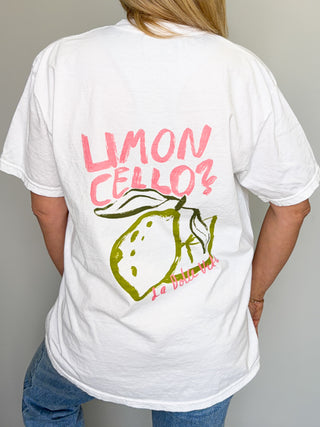 Limon Cello Front & Back Comfort Color Graphic Tee