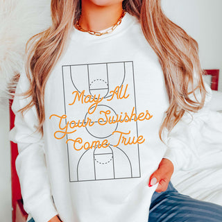 May All Your Swishes Come True Graphic Sweatshirt