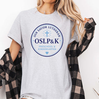 OSLP&K Circle Tee - Our Savior Luther Preschool & Kindergarten