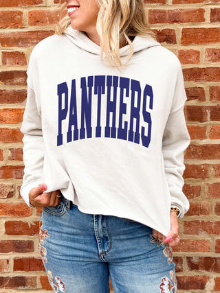 Oswego Panthers Varsity Raw Edge Hoodie