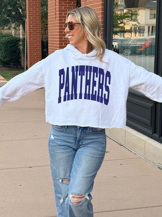 Oswego Panthers Varsity Raw Edge Hoodie
