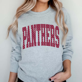 Panthers Polka Dot Sweatshirt - Prairie Point Elementary