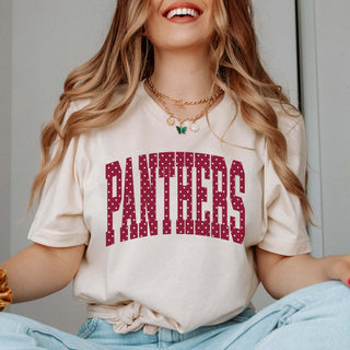 Panthers Polka Dots Tee - Prairie Point Elementary