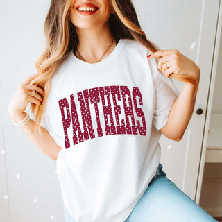 Panthers Polka Dots Tee - Prairie Point Elementary