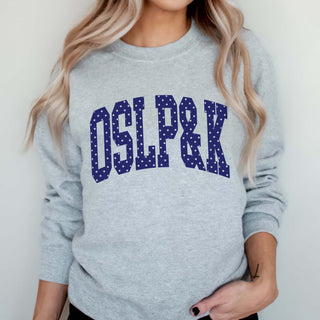 OSLP&K Polka Dots Sweatshirt - Our Savior Luther Preschool & Kindergarten