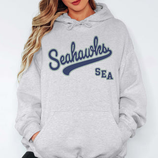 Seahawks Script SEA Graphic Hoodie