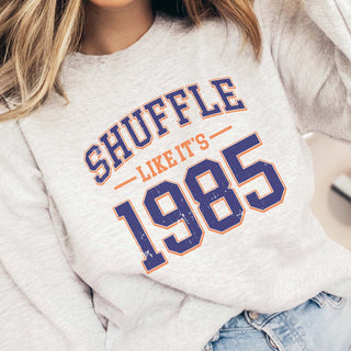 Shuffle Like It's 1985 Graphic Sweatshirt