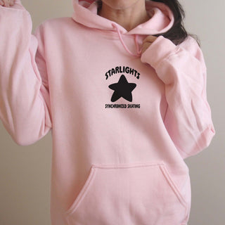 Starlights Synchronized Skating Front And Back Hoodie (Youth and Adult)