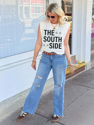The South Side Stars Sleeveless Graphic Tee