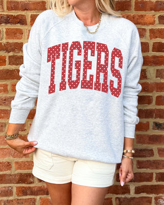 Plainfield North Tigers Polka Dot Premium Sweatshirt