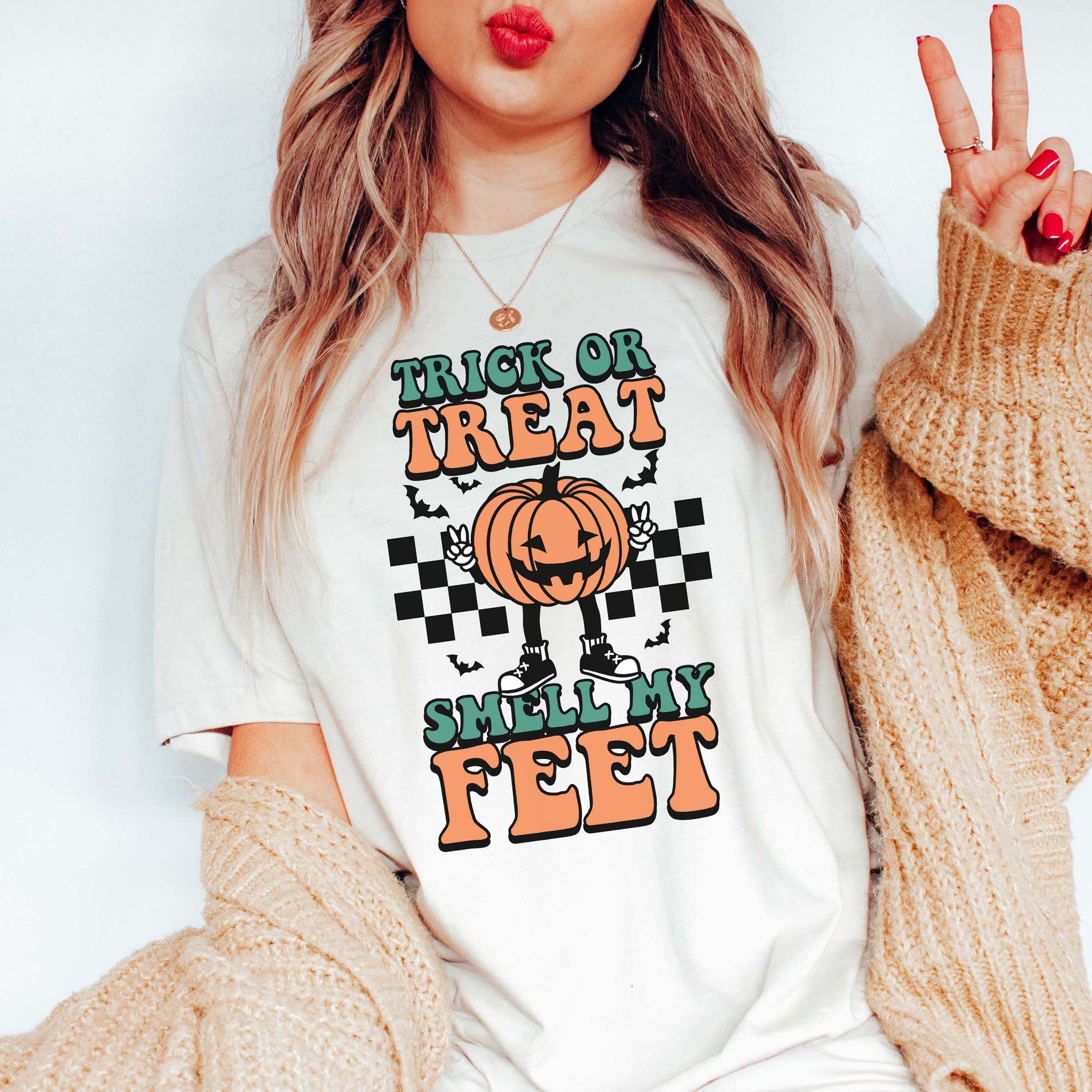Trick or Treat Smell My Feet Tee